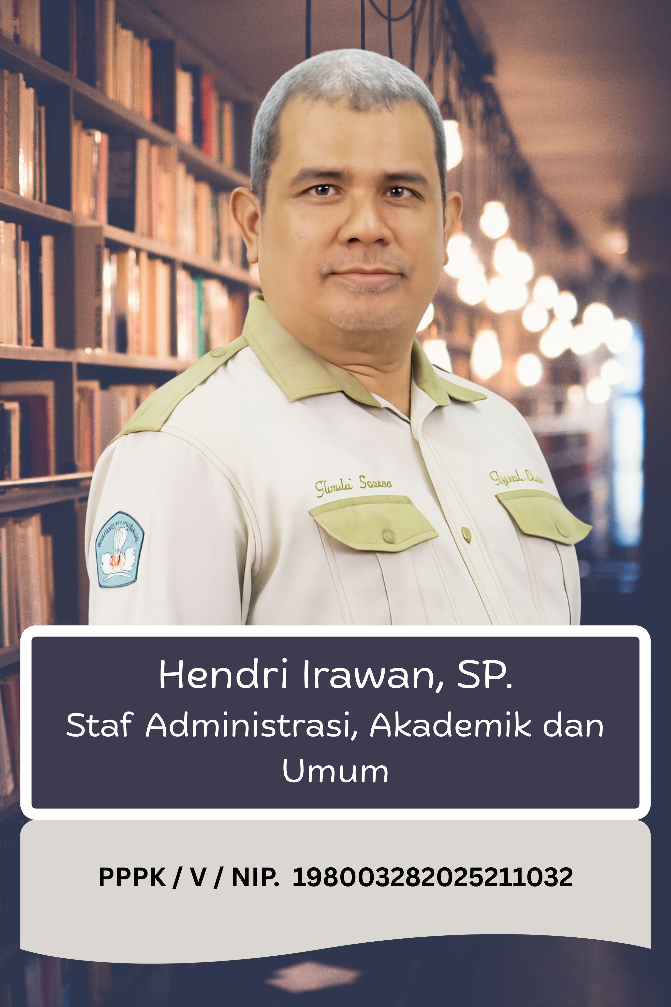 Hendri Irawan, S.P