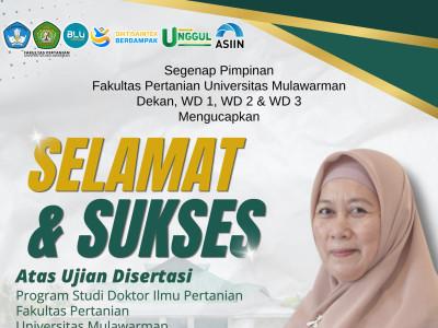 Ujian Disertasi Marwati