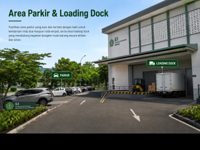Area Parkir dan Loading Dock